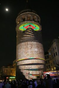 نوربازی برج گالاتا